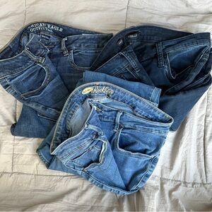 Bundle of 3 pairs of Women’s Jeans